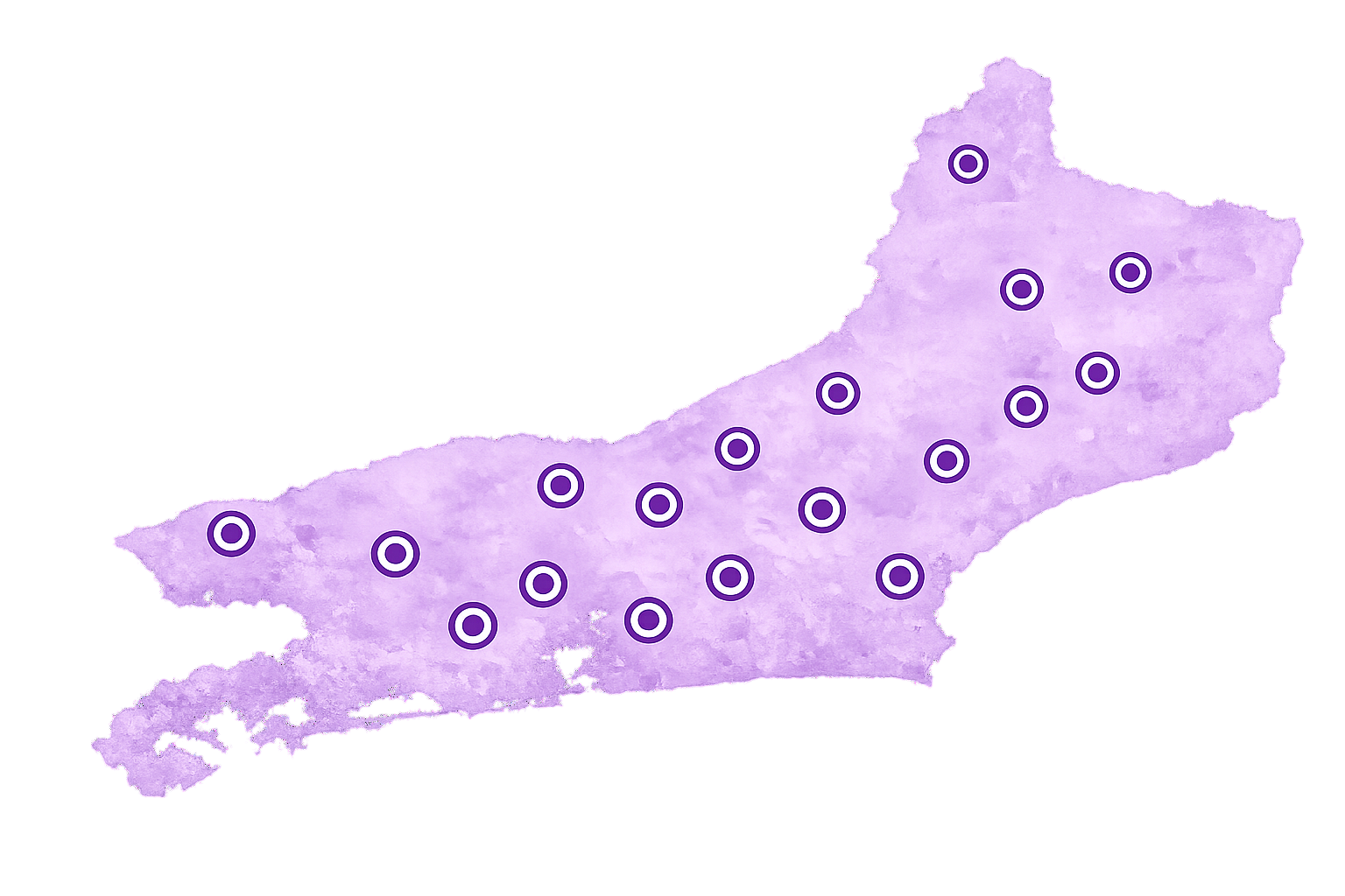 Mapa do Estado do Rio de Janeiro